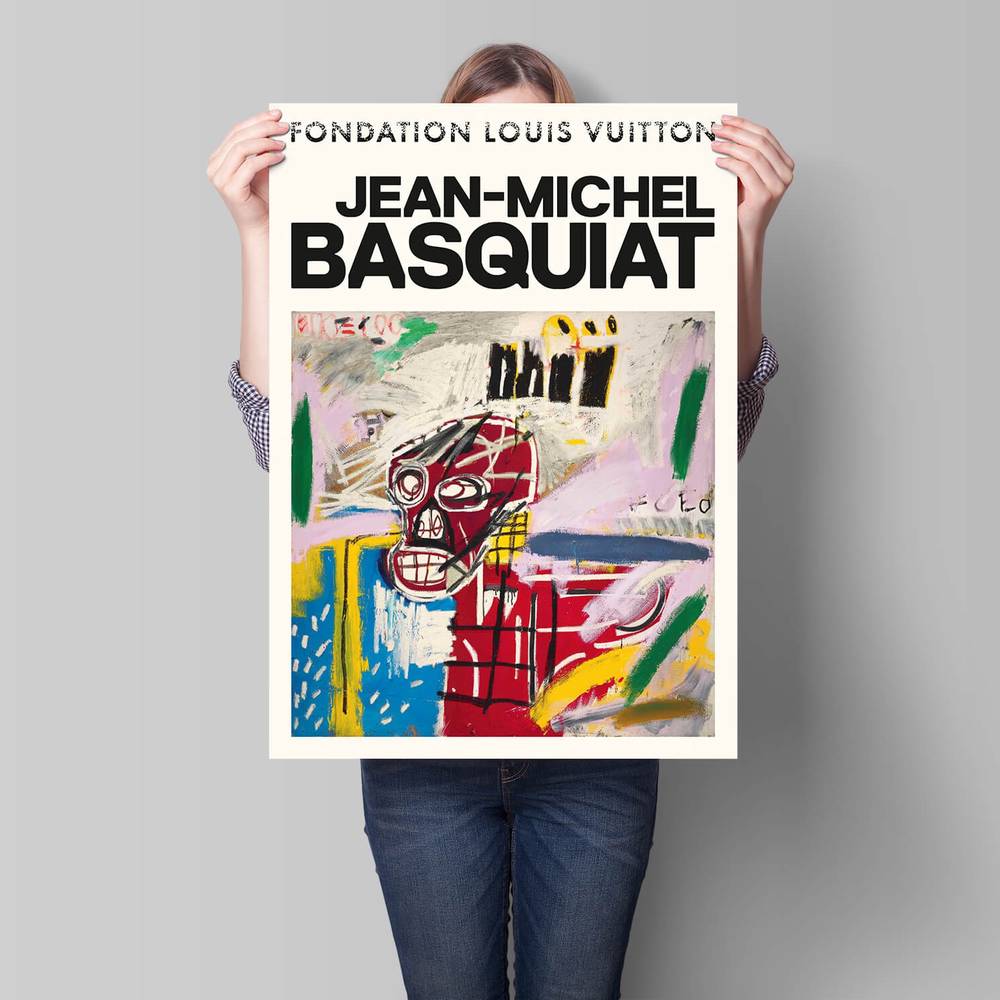 JeanMichel Basquiat Exhibition Poster Plakaty pasdelart.pl
